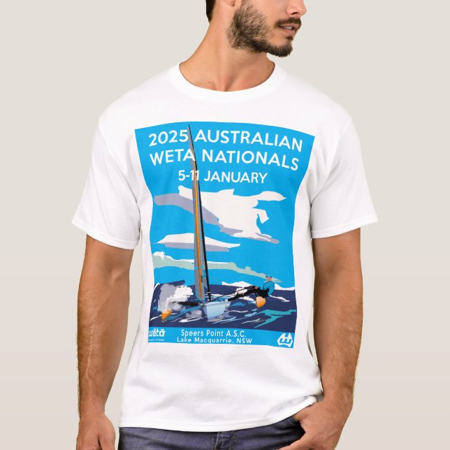 Camiseta De Los Nacionales De Weta De 2025 (Anverso)