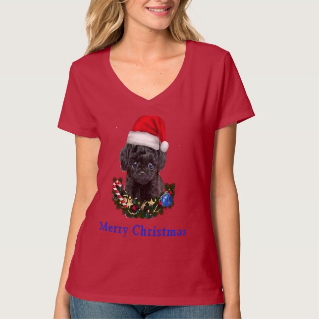 Camiseta de los Navidades de canapé (Anverso)