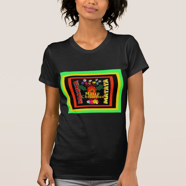 Camiseta de los Navidades de Hakuna Matata Baby Si (Anverso)