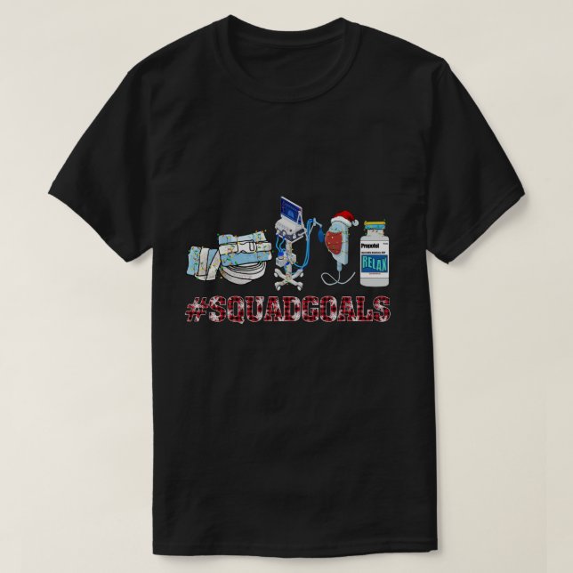 Camiseta de los Navidades de los Objetivos del Esc (Diseño del anverso)