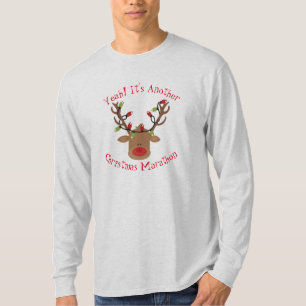 Camiseta de los Navidades de Mens Rudolph