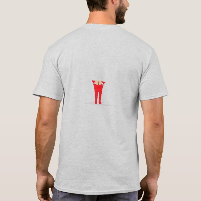Camiseta de los Navidades de Merry Elf'n (Reverso)
