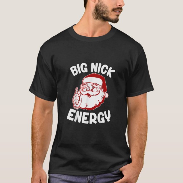 Camiseta de los Navidades de navidad Big Nick Ener (Anverso)