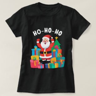 Camiseta de los Navidades de Santa Claus Playful H