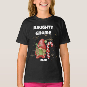 Camiseta de los Navidades del chica Naughty Gnome