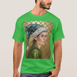 Camiseta de los Navidades Green Luxe Elf
