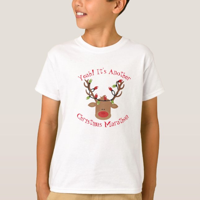 Camiseta de los Navidades Kids Rudolph (Anverso)