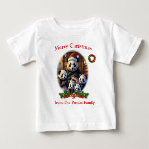 Camiseta de los Navidades Pandas