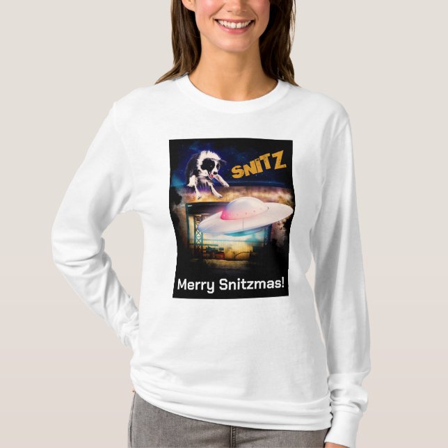 Camiseta de los Navidades Snitz (Anverso)