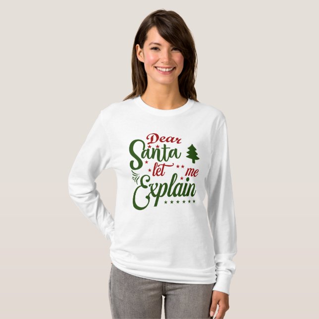 Camiseta de los Navidades Svg (Anverso completo)