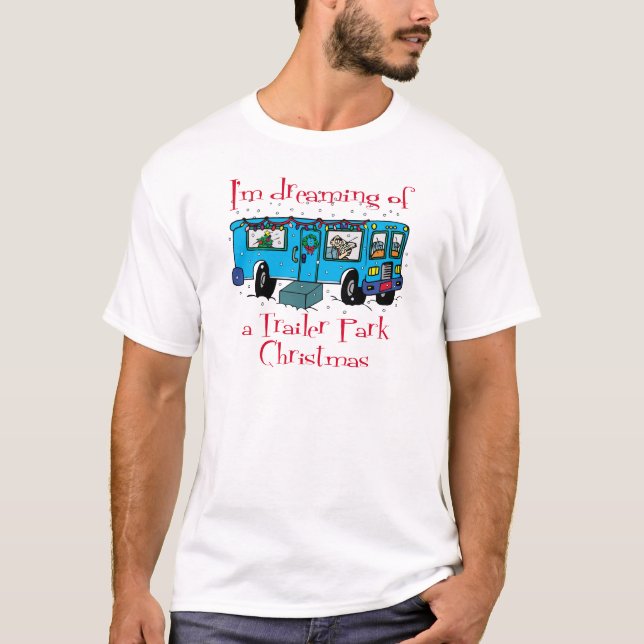 Camiseta de los Navidades Trailer Park (Anverso)