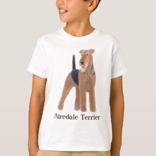 Camiseta de los niños de Airedale Terrier