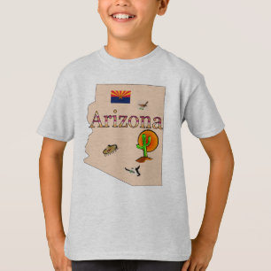 Camiseta de los niños de Arizona