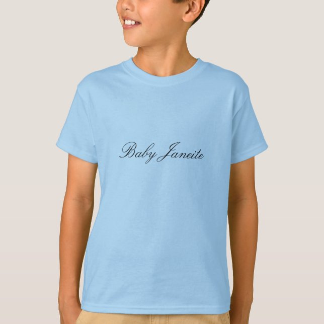 Camiseta de los niños de Baby Janeite (Anverso)