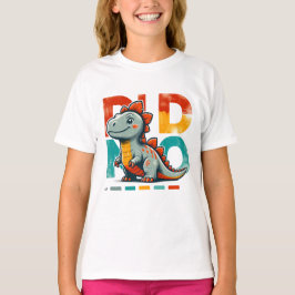 Camiseta de los niños de Dinosaurio - Roar para di