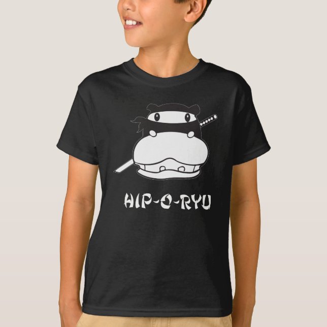 Camiseta de los niños de la Cadera-o-Ryu (Anverso)