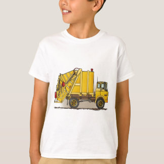 Camiseta de los niños de la construcción del