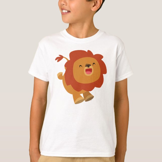 Camiseta de los niños de león de la Personalizado  (Anverso)