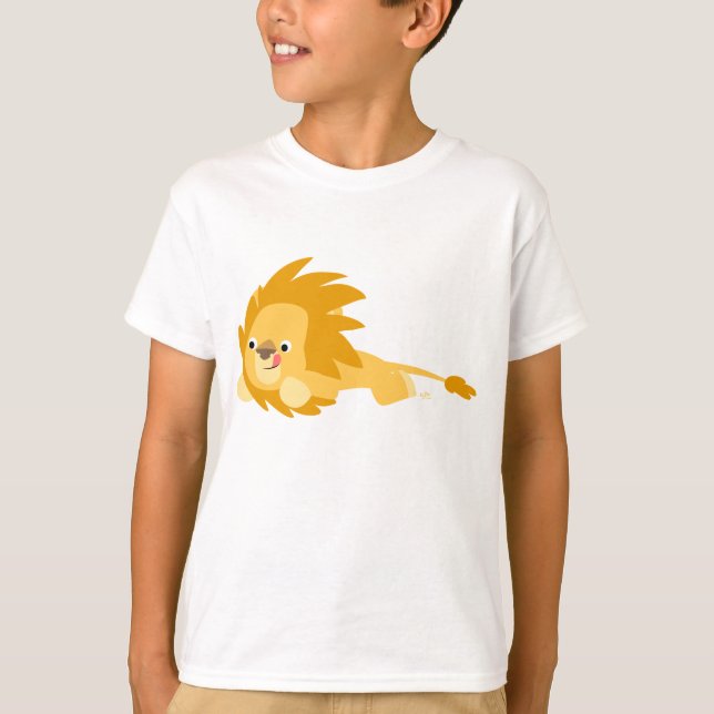 Camiseta de los niños de león del Personalizado Cu (Anverso)