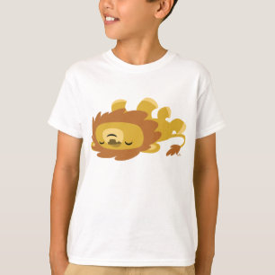 Camiseta de los niños de león perezosos Personaliz