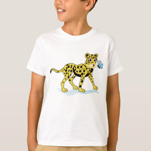 Camiseta de los niños de los animales salvajes de