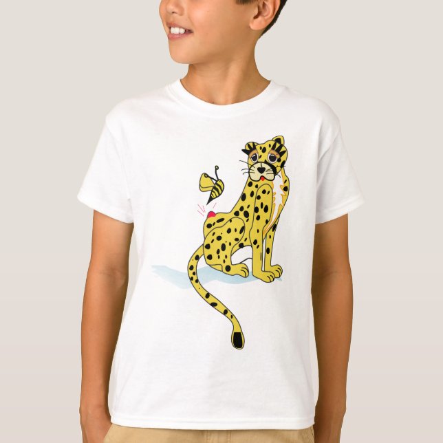 Camiseta de los niños de los animales salvajes del (Anverso)