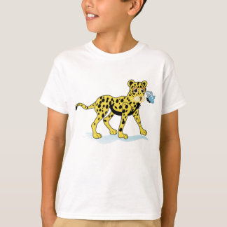 Camiseta de los niños de los animales salvajes del
