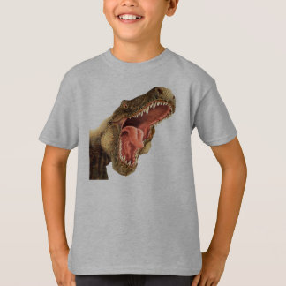 Camiseta de los niños de los dinosaurios T-Rex