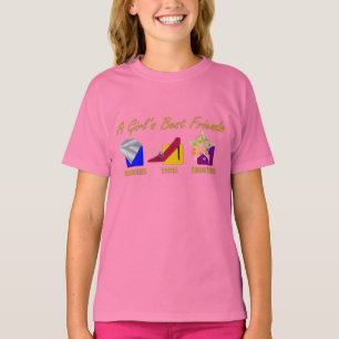 Camiseta de los niños de los mejores amigos del