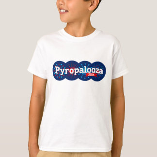 Camiseta de los niños de Pyropalooza