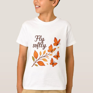 Camiseta de los niños de vuelo suave