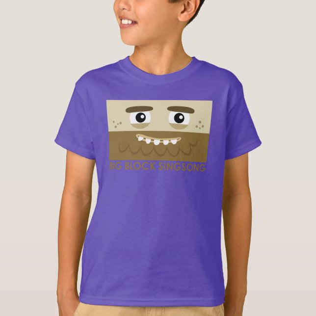Camiseta de los niños del BBSS Caveman (Anverso)