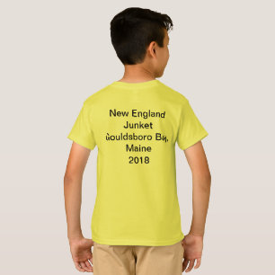 Camiseta de los niños del dulce de leche cuajada