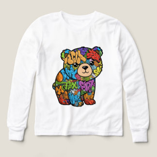 Camiseta de los niños del graffiti de Guay