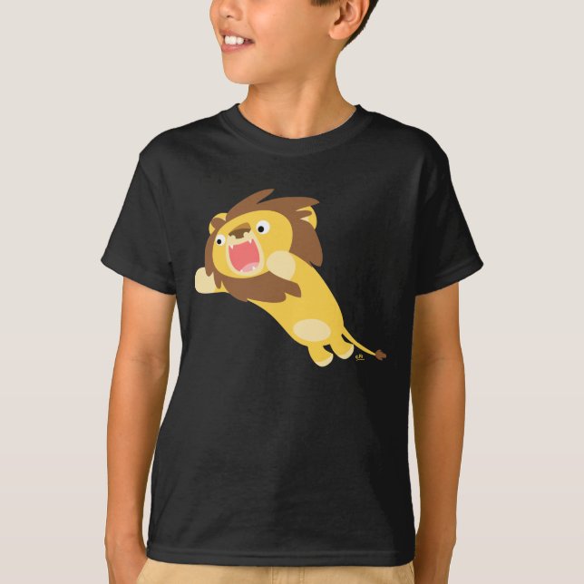 Camiseta de los niños del león, un Personalizado m (Anverso)