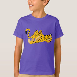 Camiseta de los niños del Personalizado Chetah