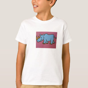 Camiseta de los niños del rinoceronte