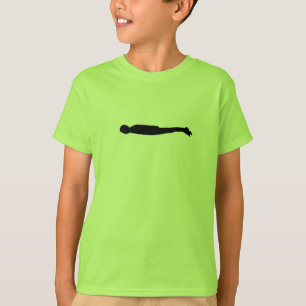 Camiseta de los niños del tablaje