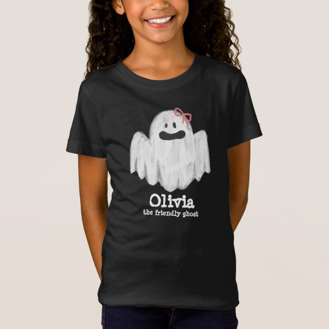 Camiseta De Los Niños Fantasma Halloween (Anverso)