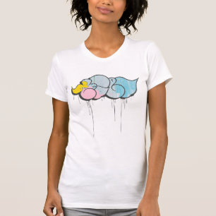 Camiseta de los "nombres nublados" 2 de la