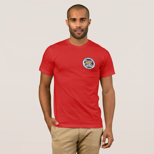 Camiseta De Los Ochos Directos (Solo Logotipo Dela (Anverso completo)