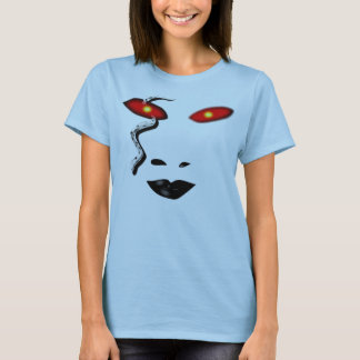 Camiseta de los ojos de serpiente