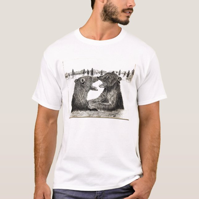 Camiseta de los osos grizzly (Anverso)