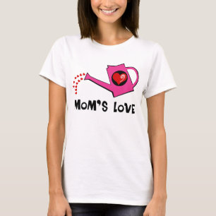 Camiseta de los pares de la familia de la regadera