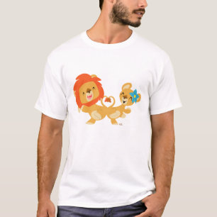Camiseta de los pares del león del baile