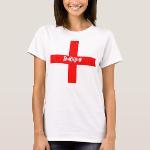 Camiseta de los partidarios de INGLATERRA