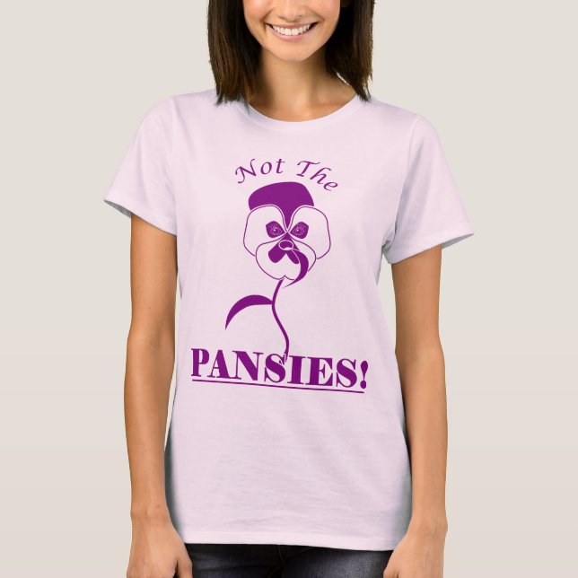 Camiseta de los pensamientos (rosa) (Anverso)