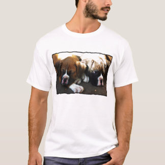 Camiseta de los perritos del boxeador