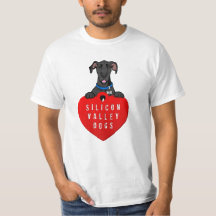 Camiseta de los perros de Silicon Valley