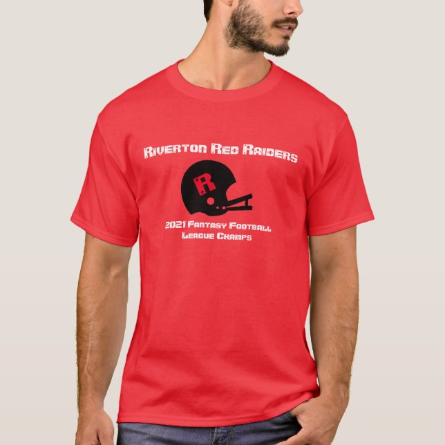 Camiseta de los personalizables Fantasy Football C (Anverso)